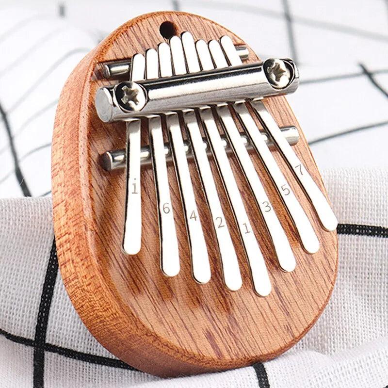 Wood Mini Thumb Piano 8-Tone Portable Kalimba by HitMyNeed
