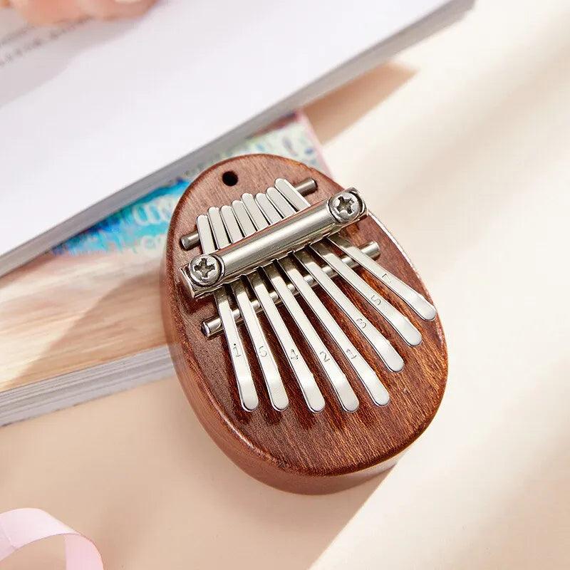 Wood Mini Thumb Piano 8-Tone Portable Kalimba by HitMyNeed