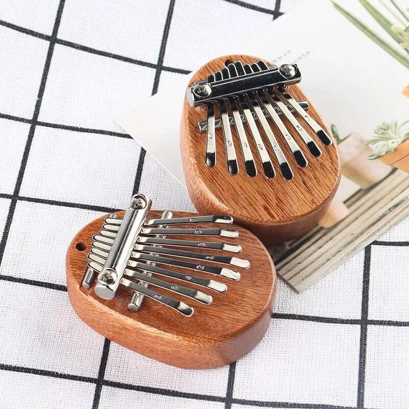 Wood Mini Thumb Piano 8-Tone Portable Kalimba by HitMyNeed