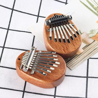Wood Mini Thumb Piano 8-Tone Portable Kalimba by HitMyNeed
