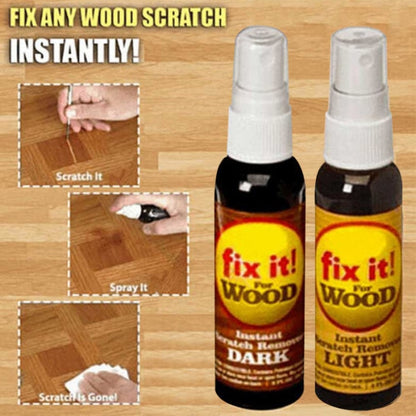 Wood Scratch Remover Instant Spray Set (2 Pack) by HitMyNeed