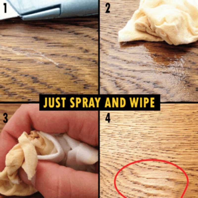 Wood Scratch Remover Instant Spray Set (2 Pack) by HitMyNeed