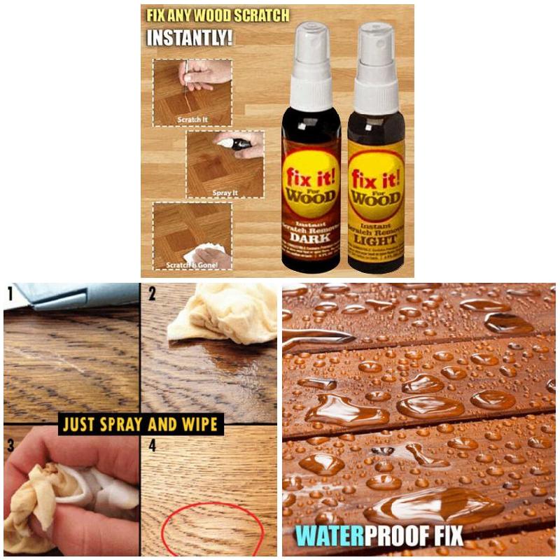 Wood Scratch Remover Instant Spray Set (2 Pack) by HitMyNeed