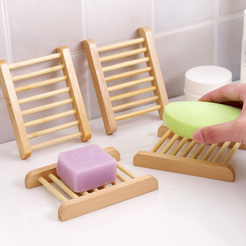 Wood Soap Tray Draining Dish by HitMyNeed