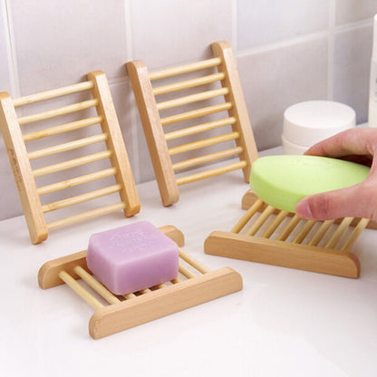 Wood Soap Tray Draining Dish by HitMyNeed