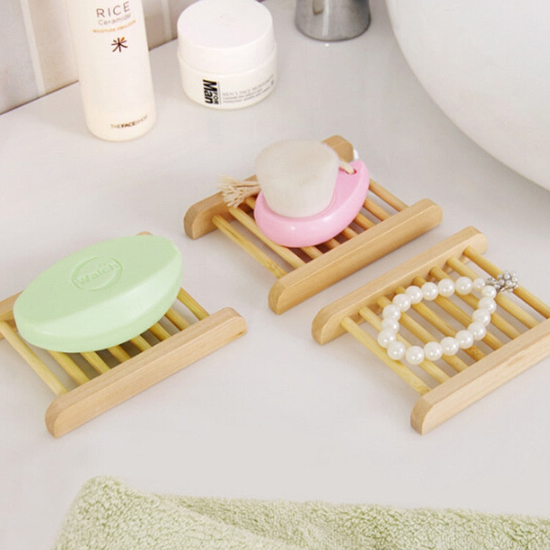 Wood Soap Tray Draining Dish by HitMyNeed