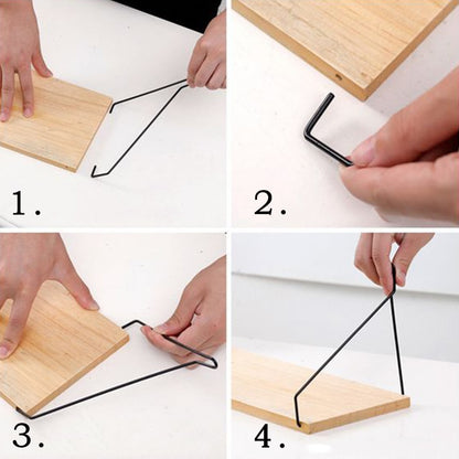 Wood Wall Hanging Shelf Decorative Rack by HitMyNeed