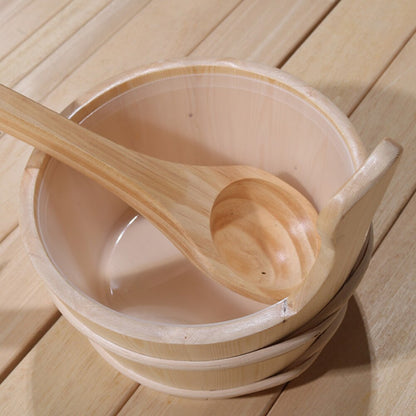 Wooden 4L Sauna Bucket and Ladle Set by HitMyNeed