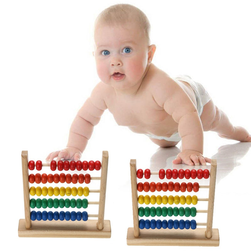 Wooden Abacus for Kids Educational Counting Toy by HitMyNeed