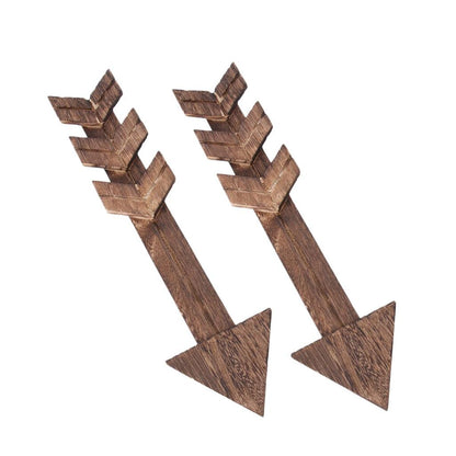 Wooden Arrow Wall Decor Set (2 Pieces) by HitMyNeed