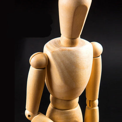 Wooden Artist Mannequin & Hand Jointed Drawing Model by HitMyNeed