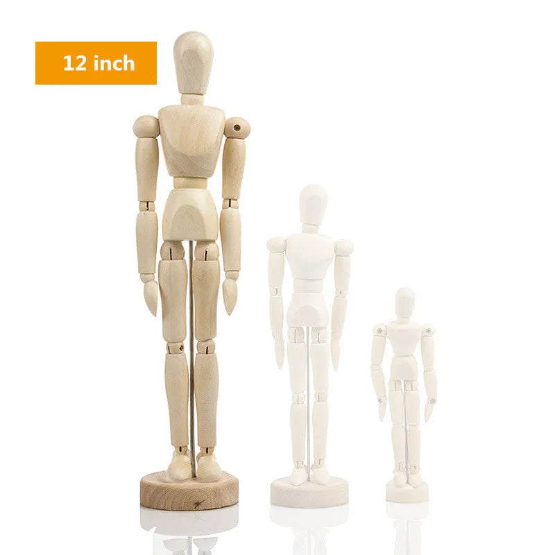 Wooden Artist Mannequin & Hand Jointed Drawing Model by HitMyNeed