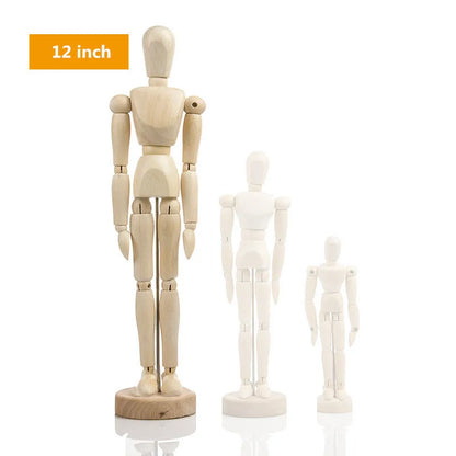 Wooden Artist Mannequin & Hand Jointed Drawing Model by HitMyNeed
