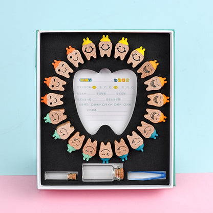 Wooden Baby Tooth Keepsake Storage Set by HitMyNeed