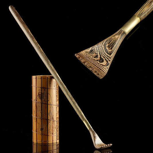 Wooden Back Scratcher with 45cm Long Handle by HitMyNeed