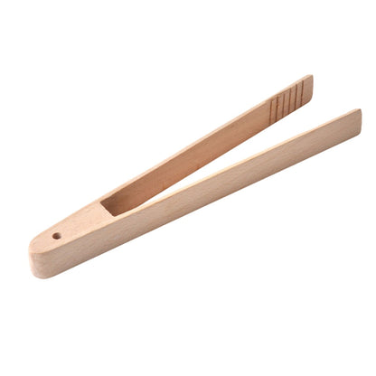 Wooden Bamboo Bread Tongs for Pastry and Toast by HitMyNeed