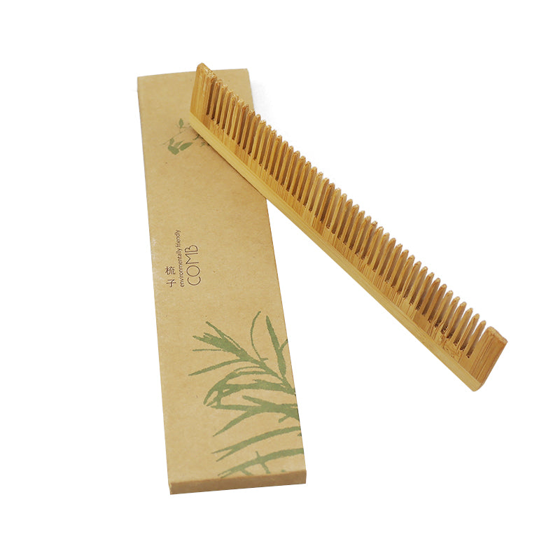 Wooden Bamboo Hair Comb for Daily Grooming by HitMyNeed