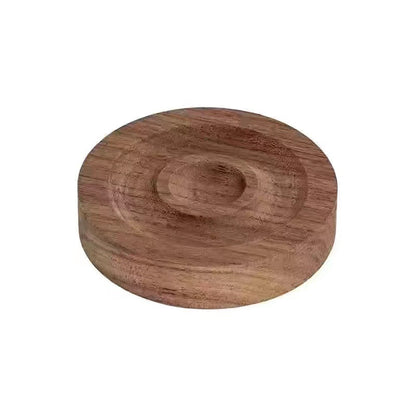 Wooden Bead Design Board for Bracelet Layouts walnut-wood-round by HitMyNeed