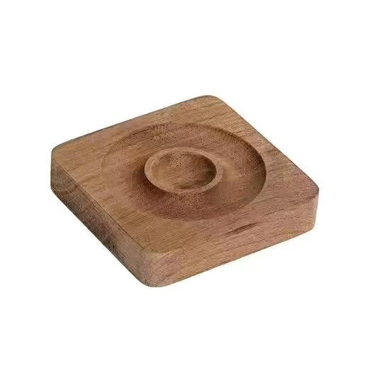 Wooden Bead Design Board for Bracelet Layouts walnut-wood-square by HitMyNeed