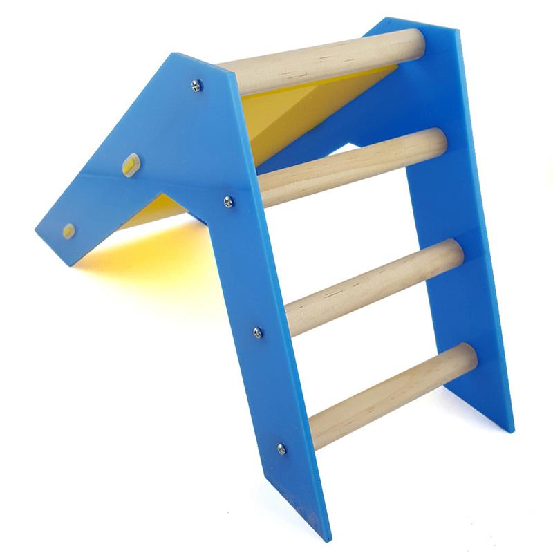 Wooden Bird Slide Training Toy for Cages by HitMyNeed