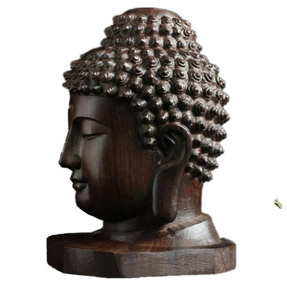 Wooden Buddha Mini Statue Home & Meditation Decor by HitMyNeed