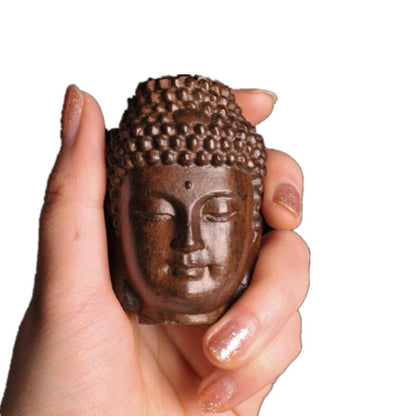 Wooden Buddha Mini Statue Home & Meditation Decor by HitMyNeed