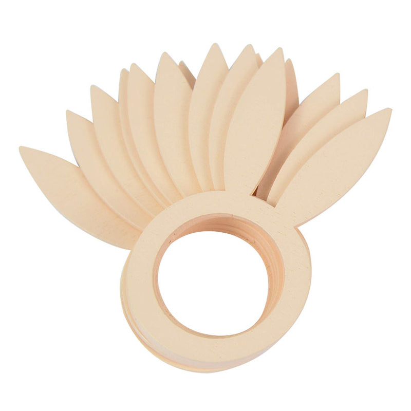 Wooden Bunny Ears Napkin Rings Set of 10 by HitMyNeed