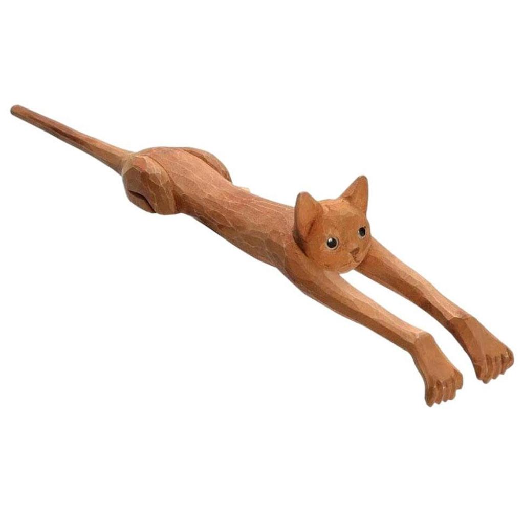 Wooden Cat Back Scratcher with Long Handle by HitMyNeed