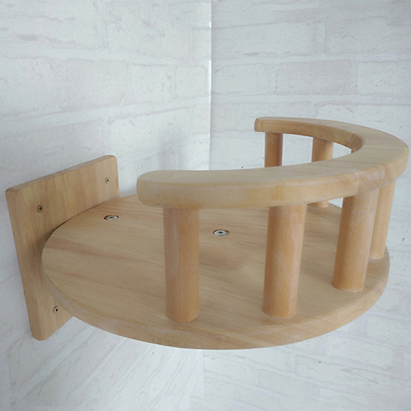 Wooden Cat Wall Tower Shelf for Climbing and Perching by HitMyNeed