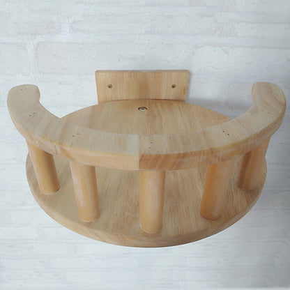 Wooden Cat Wall Tower Shelf for Climbing and Perching by HitMyNeed