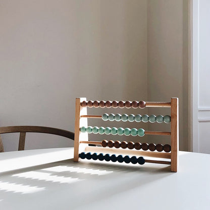 Wooden Children's Abacus Counting Toy by HitMyNeed