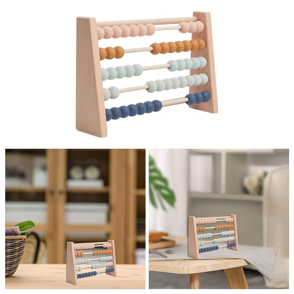 Wooden Children's Abacus Counting Toy by HitMyNeed