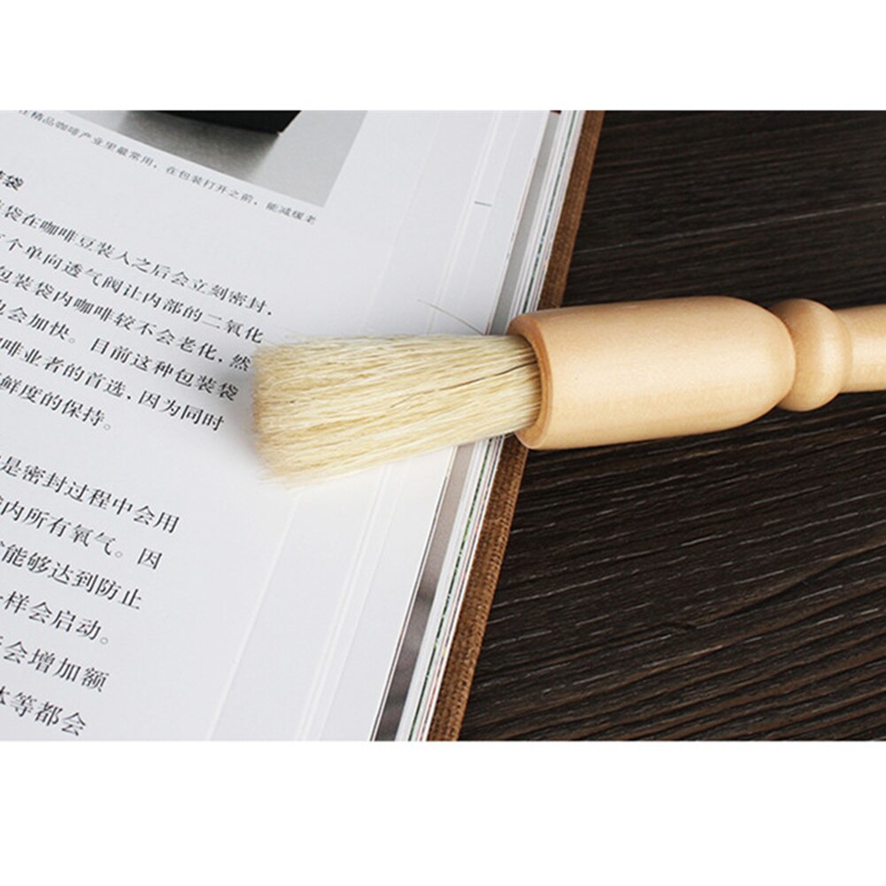 Wooden Coffee Grinder Cleaning Brush by HitMyNeed