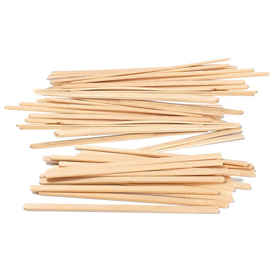 Wooden Coffee Stirrers Sticks 14cm (100 Pack) by HitMyNeed