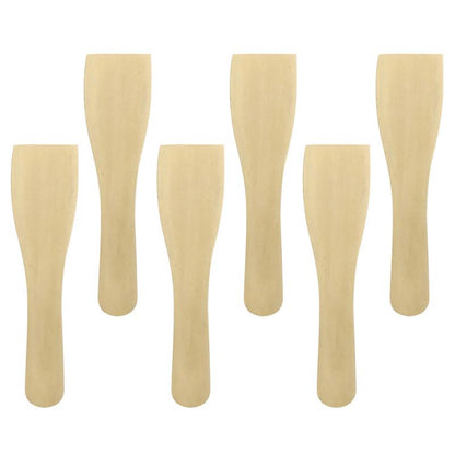 Wooden Cooking Spatulas Set of 6 by HitMyNeed