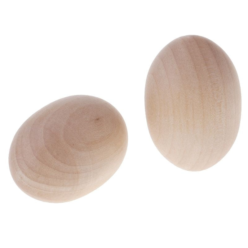 Wooden Craft Egg for DIY and Easter Decorations by HitMyNeed