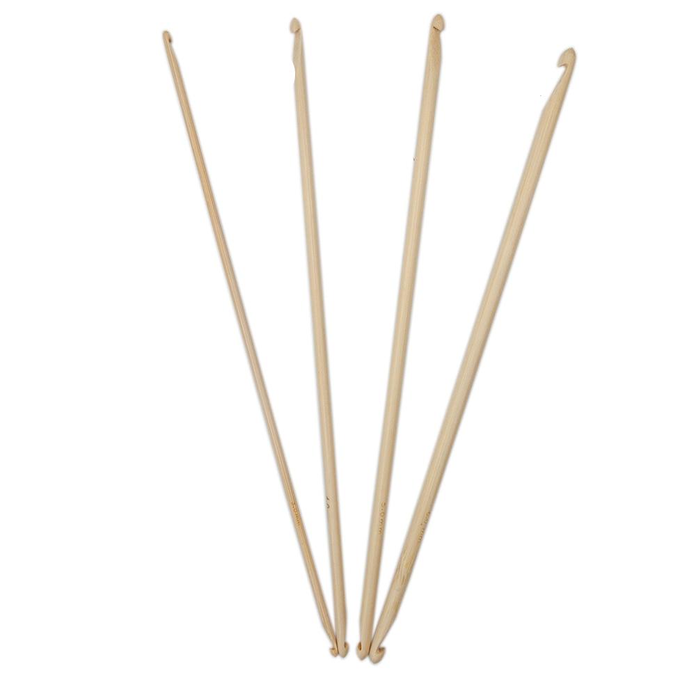 Wooden Crochet Hook Set, Double-Ended (4 Sizes) by HitMyNeed