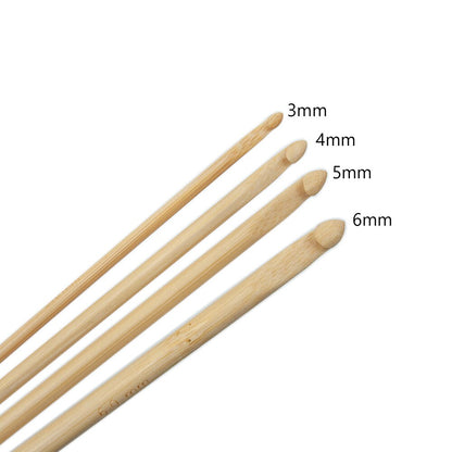 Wooden Crochet Hook Set, Double-Ended (4 Sizes) by HitMyNeed