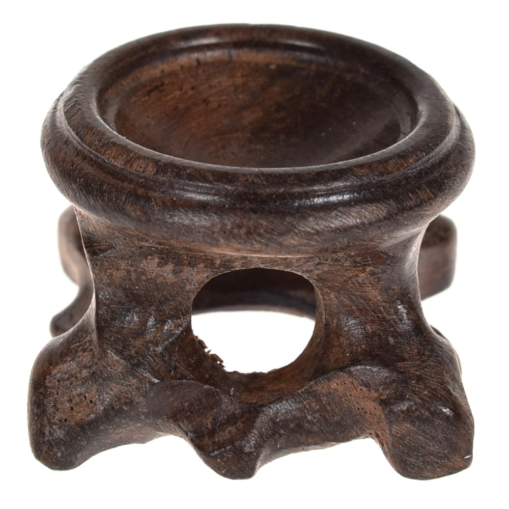 Wooden Crystal Ball Stand for Small Spheres by HitMyNeed