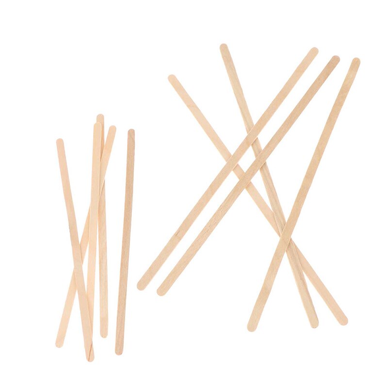 Wooden Disposable Coffee Stirrers 14 cm (50 Pack) by HitMyNeed