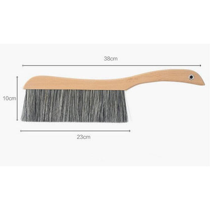Wooden Dusting Brush with Soft Bristles by HitMyNeed