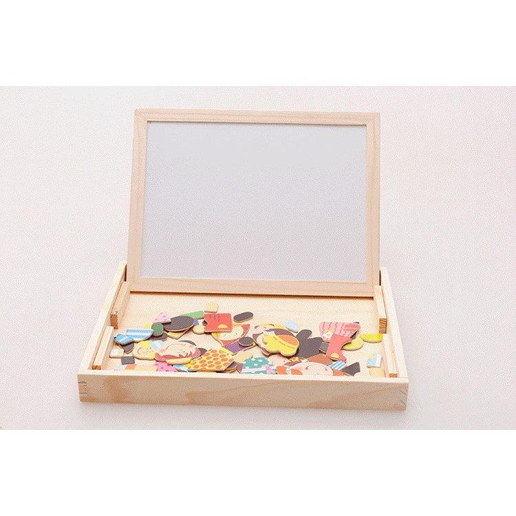 Wooden Educational Activity Kit with Boards & Puzzles by HitMyNeed