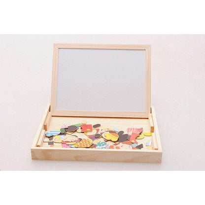Wooden Educational Activity Kit with Boards & Puzzles by HitMyNeed