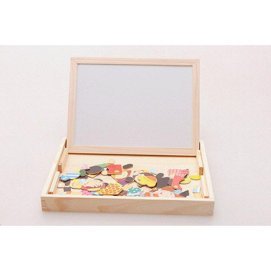 Wooden Educational Activity Kit with Boards & Puzzles by HitMyNeed