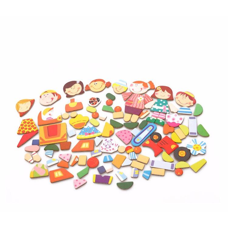 Wooden Educational Activity Kit with Boards & Puzzles by HitMyNeed