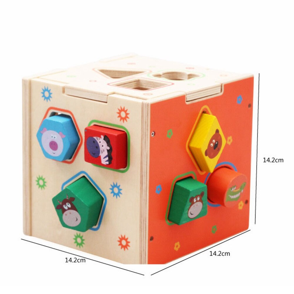 Wooden Educational Baby Shape Sorter Toy by HitMyNeed