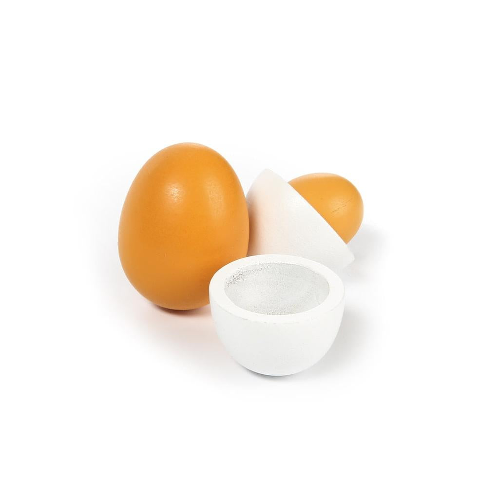 Wooden Egg Toy Set in Carton (6 Pieces) by HitMyNeed