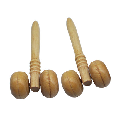 Wooden Face Slimming Massager Roller by HitMyNeed