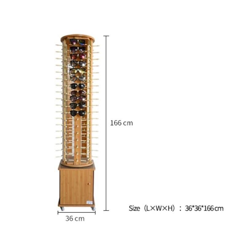 Wooden Floor Eyeglass & Sunglasses Display Rack by HitMyNeed