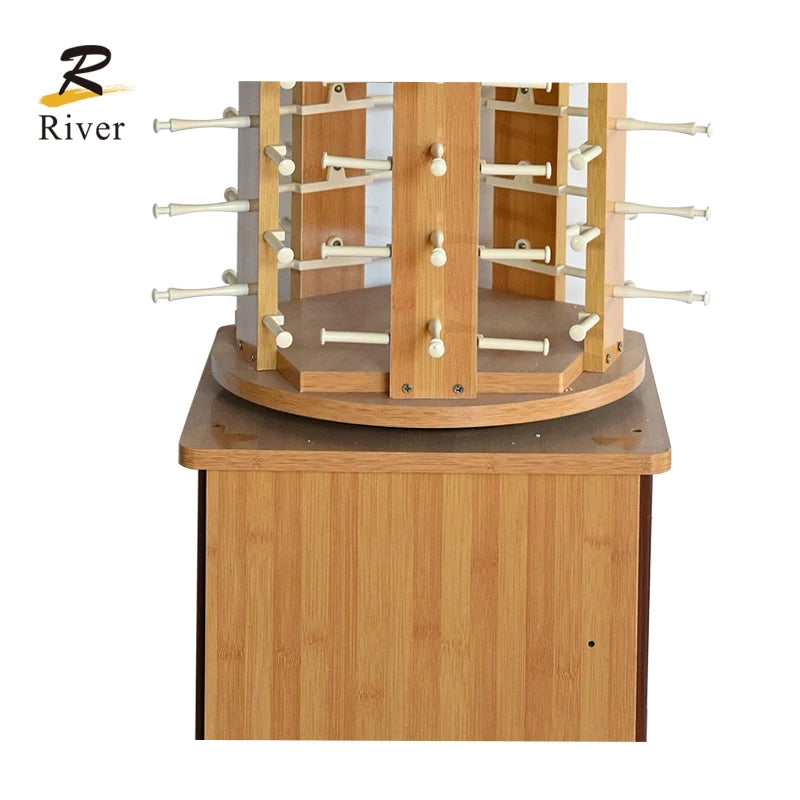 Wooden Floor Eyeglass & Sunglasses Display Rack by HitMyNeed